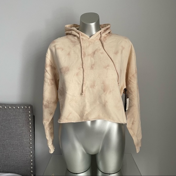 J.o&co Woman’s Crop Hoodie Tie Dye - Picture 1 of 10